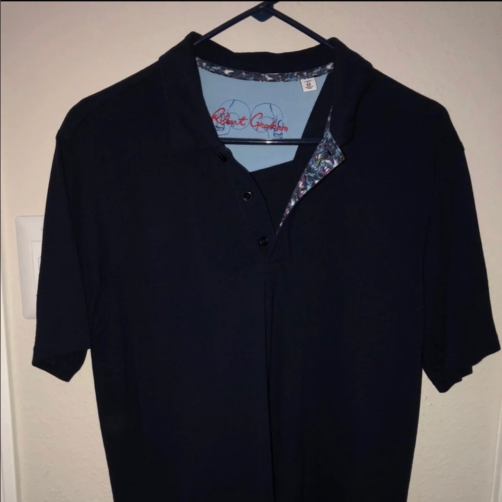 Excellent condition Robert Graham polo shirt